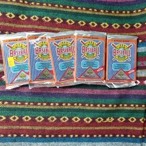 Upper Deck 1992 Baseball cards lot of 5